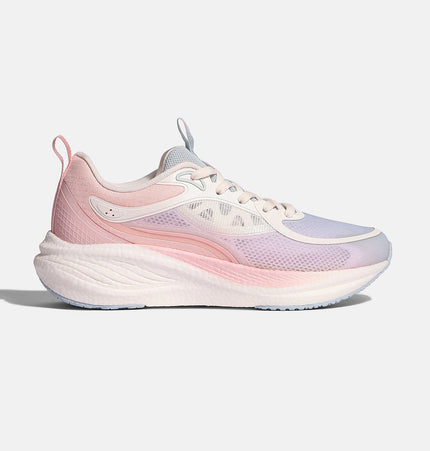 Xtep Women Dynamic Foam Running Shoes - Green02/Cherry Pink02 / 35