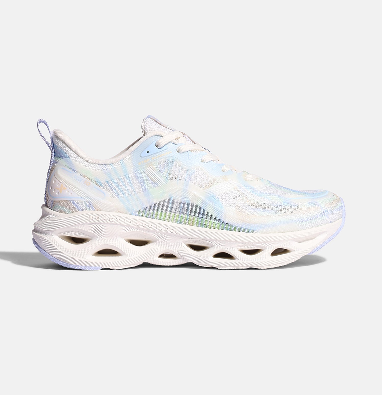 Xtep Reactive Coil Women Running Shoes - Wavy Blue / Shadow Blue / 35