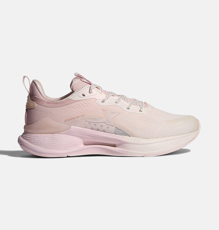 Xtep Women Dynamic Foam Running Shoes - Pure Pink Canvas White / 35