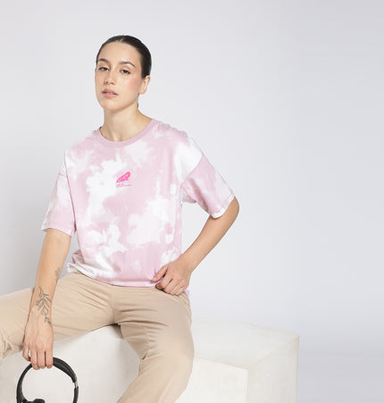 Xtep Women Floral Print T-Shirt