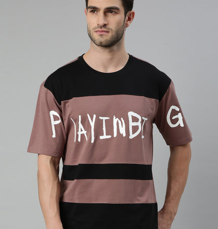 Xtep Men Relaxed Fit Short-sleeve T-shirt - Caramel Brown / S