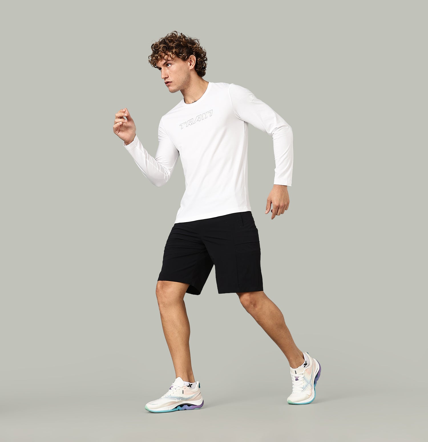 Xtep Men Active Long Sleeve Training T-shirt