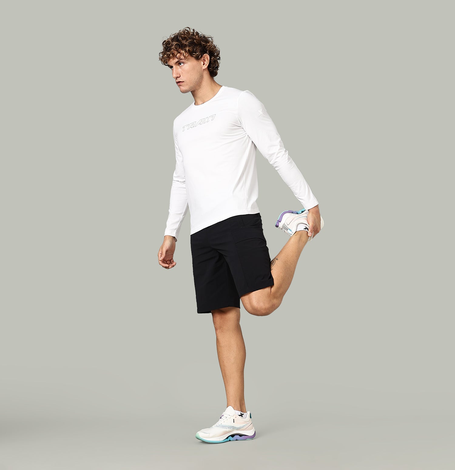 Xtep Men Active Long Sleeve Training T-shirt