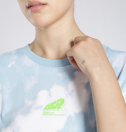 Xtep Women Floral Print T-Shirt