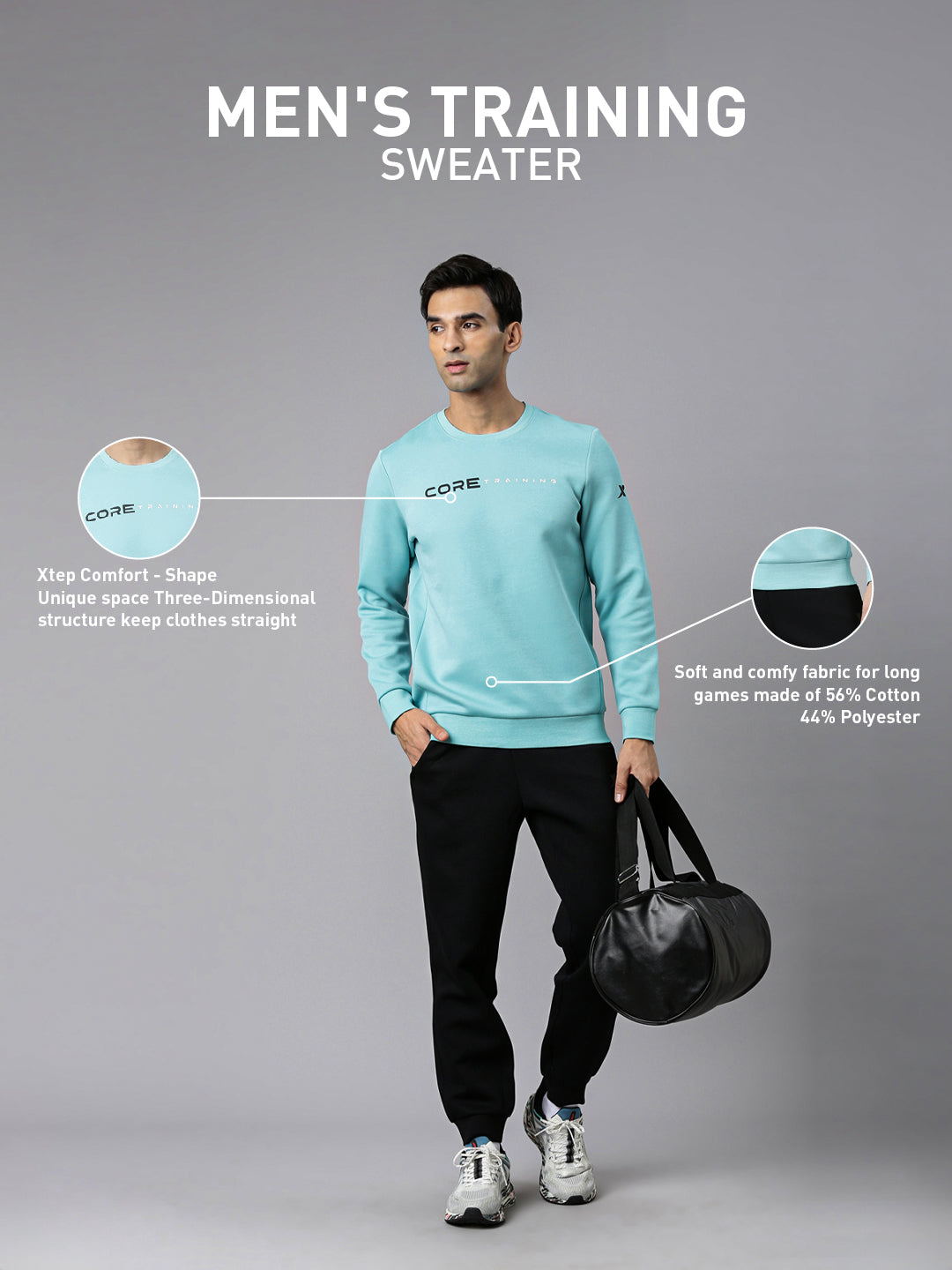 Xtep-Comfort Men Sweater
