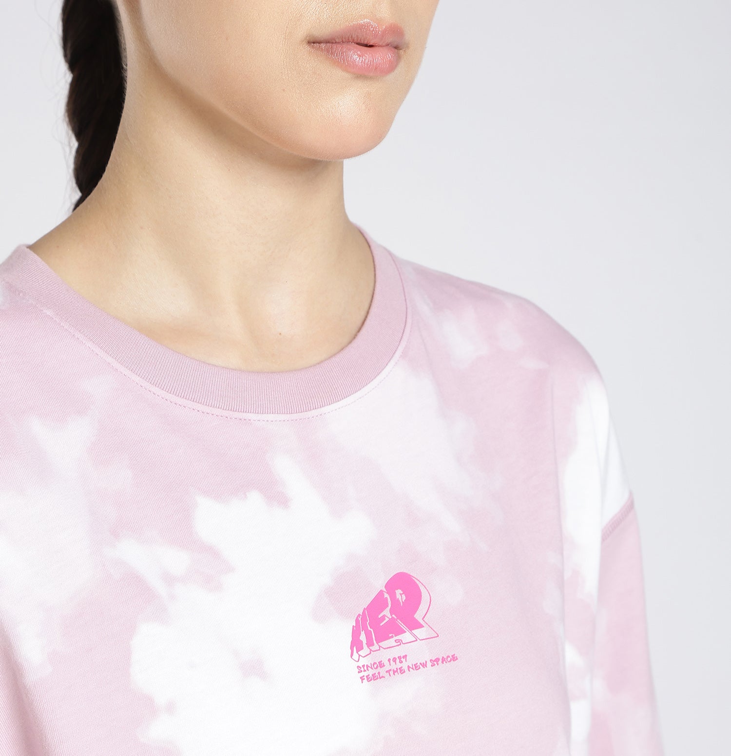 Xtep Women Floral Print T-Shirt