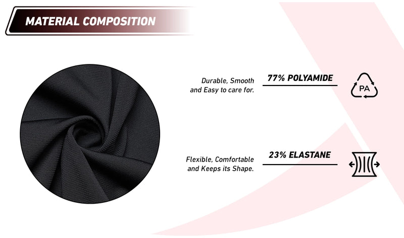 Xtep Men's 7-inch Quick Dry Antibacterial Running Shorts Black