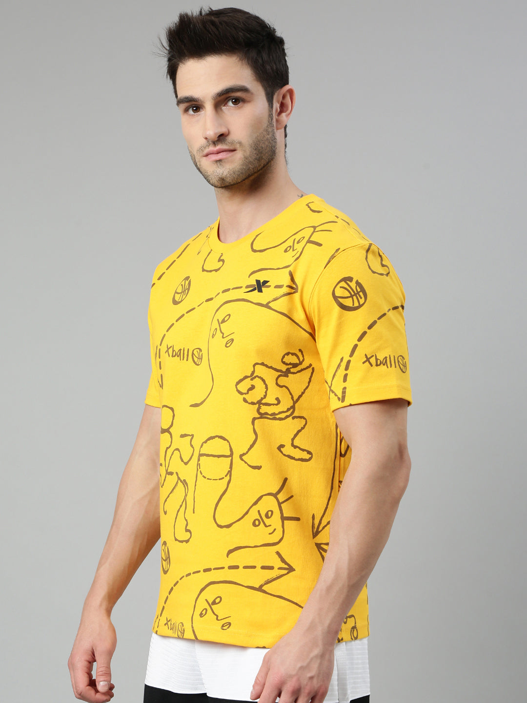 Xtep Men Relaxed Fit Short-sleeve T-shirt