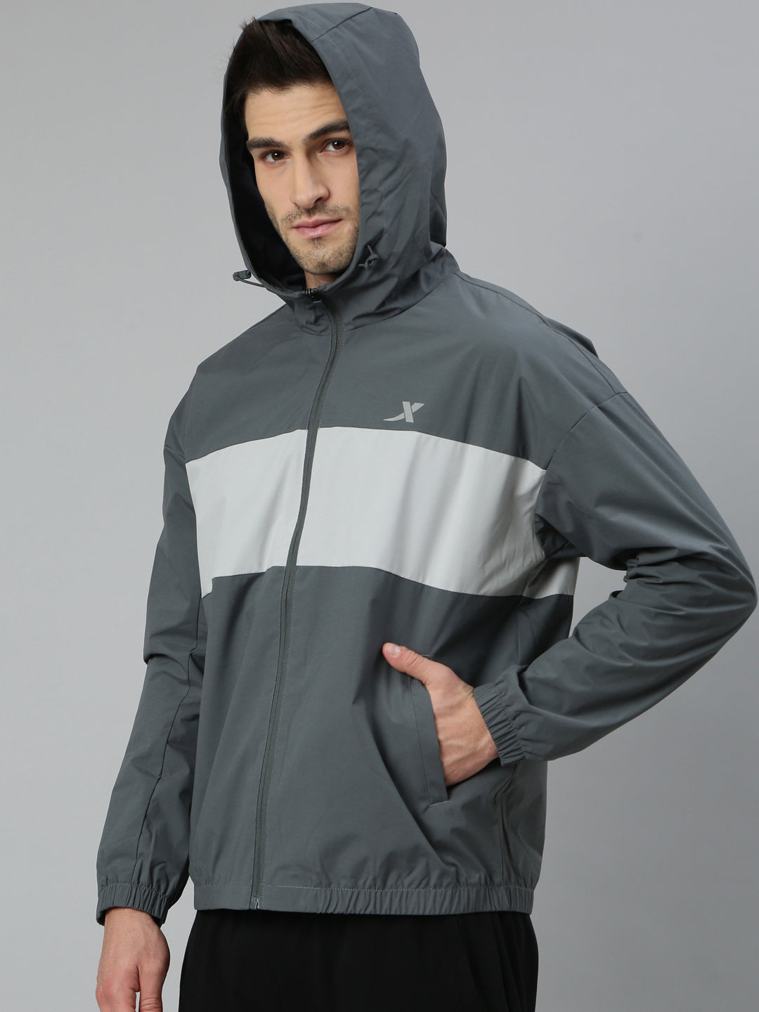 Xtep Men Double Layer Windbreaker Jackets