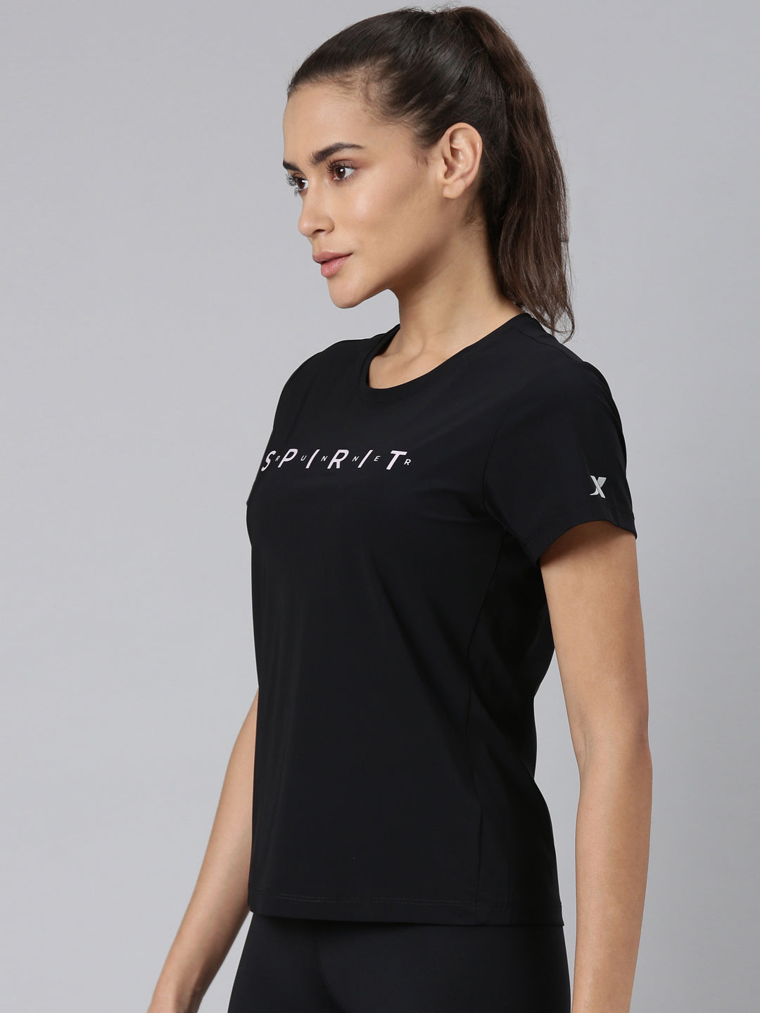 Xtep-Comfort Women Short-sleeve T-shirt