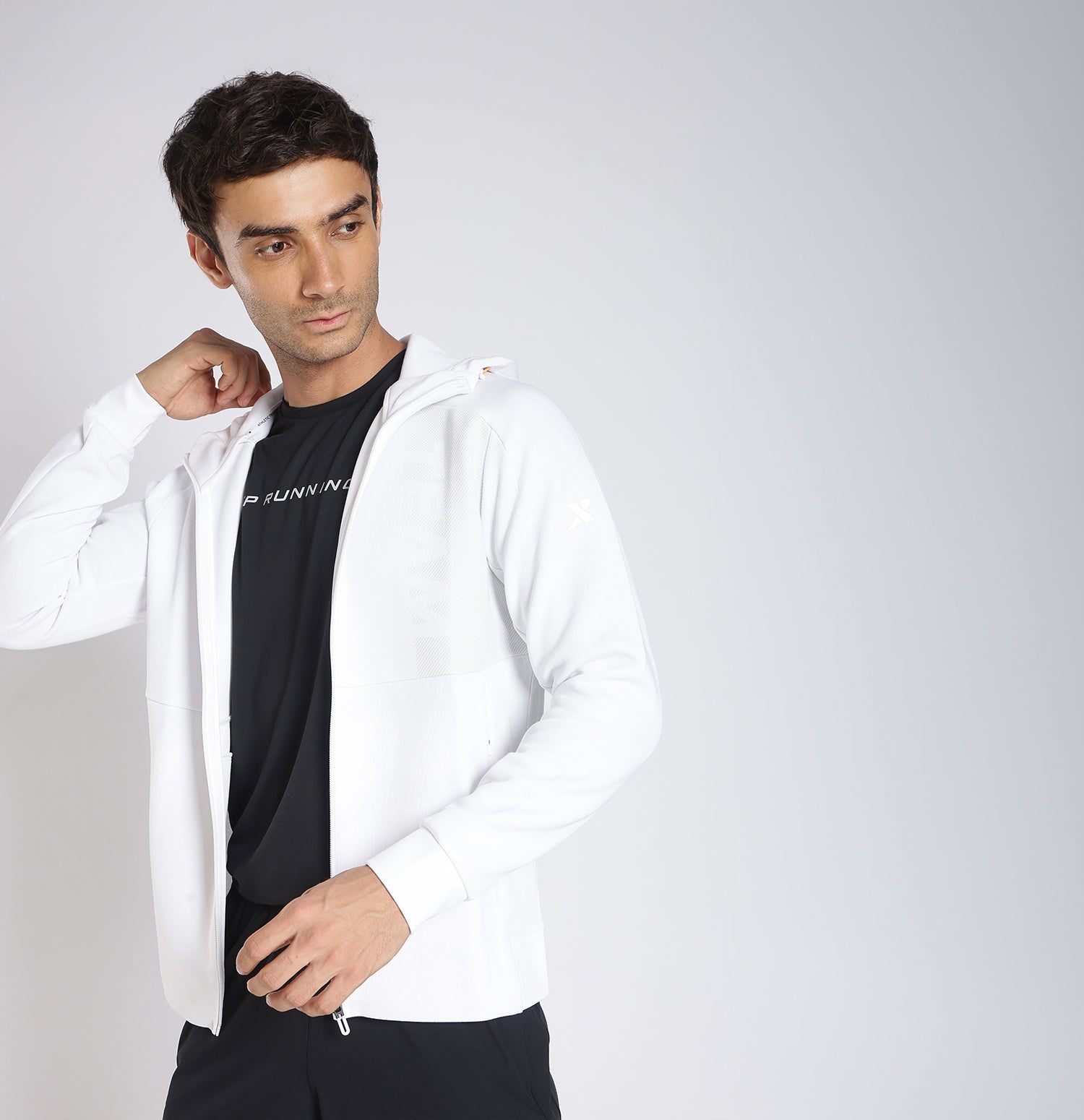 Xtep Men Active Knitted Training Hoodie