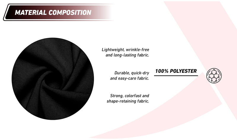 Xtep Men's Quick Dry Moisture Wick Running Trackpant Black