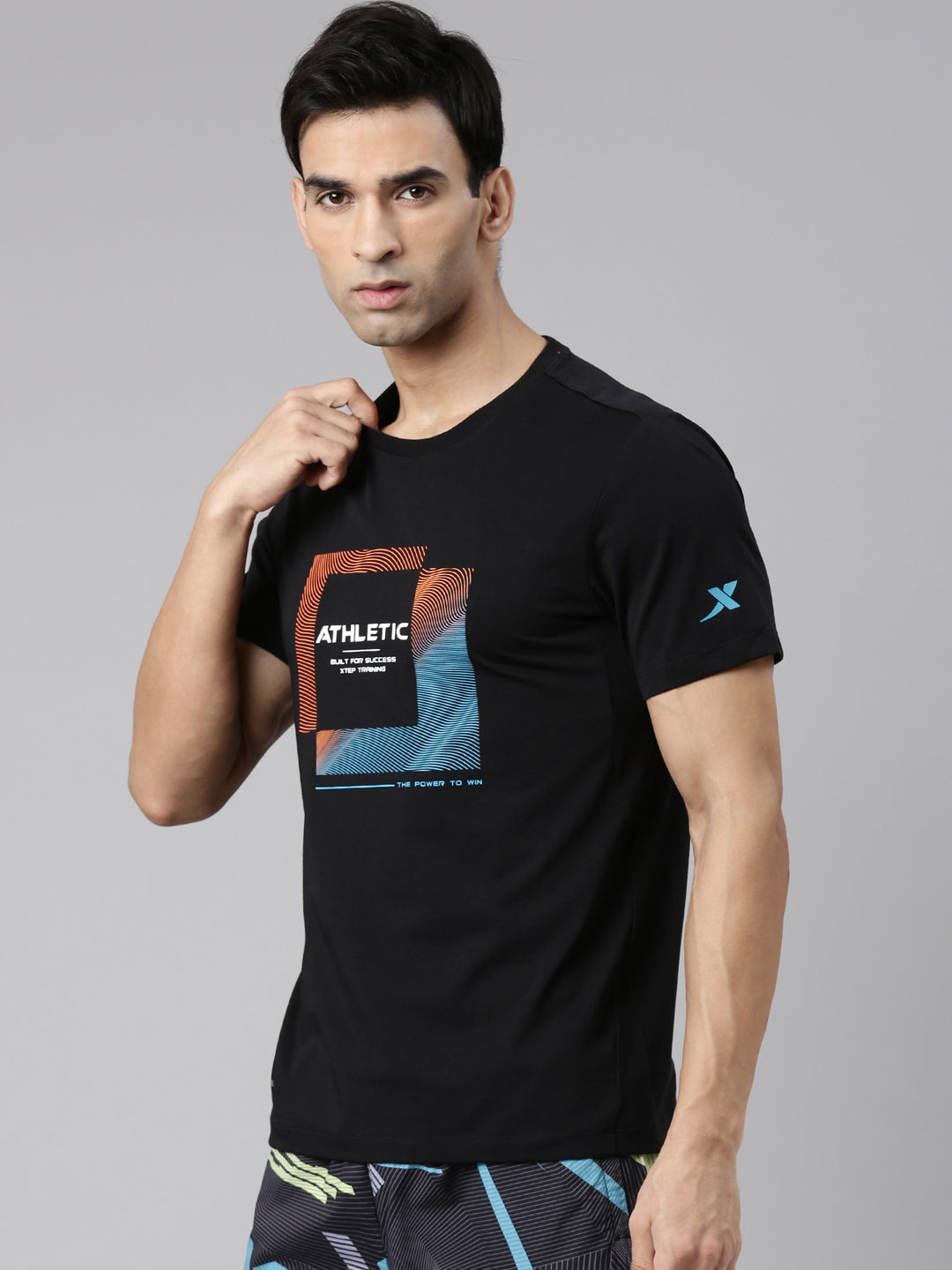 Xtep Men Training Short-sleeve T-shirt