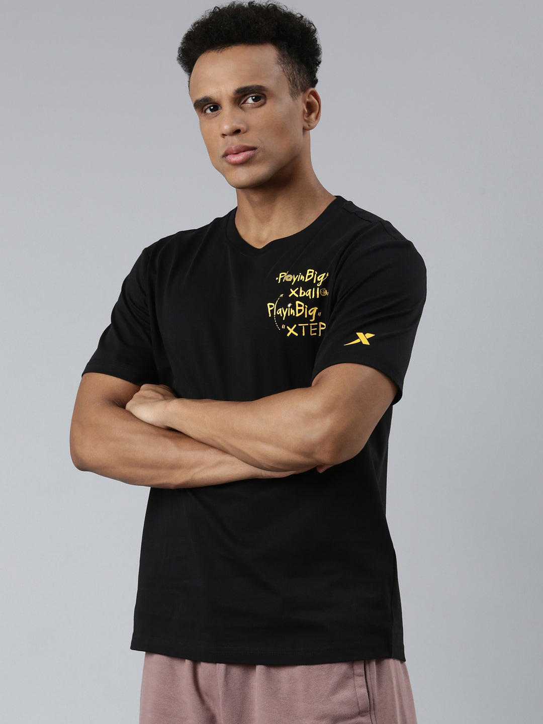 Xtep-Comfort Men Short-sleeve T-shirt