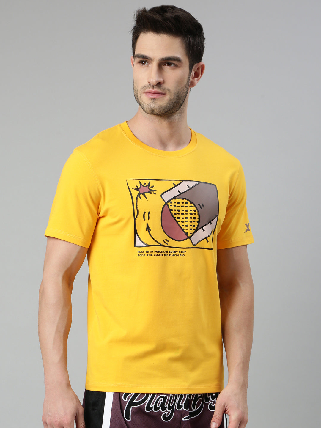 Xtep-Comfort Men Short-sleeve T-shirt