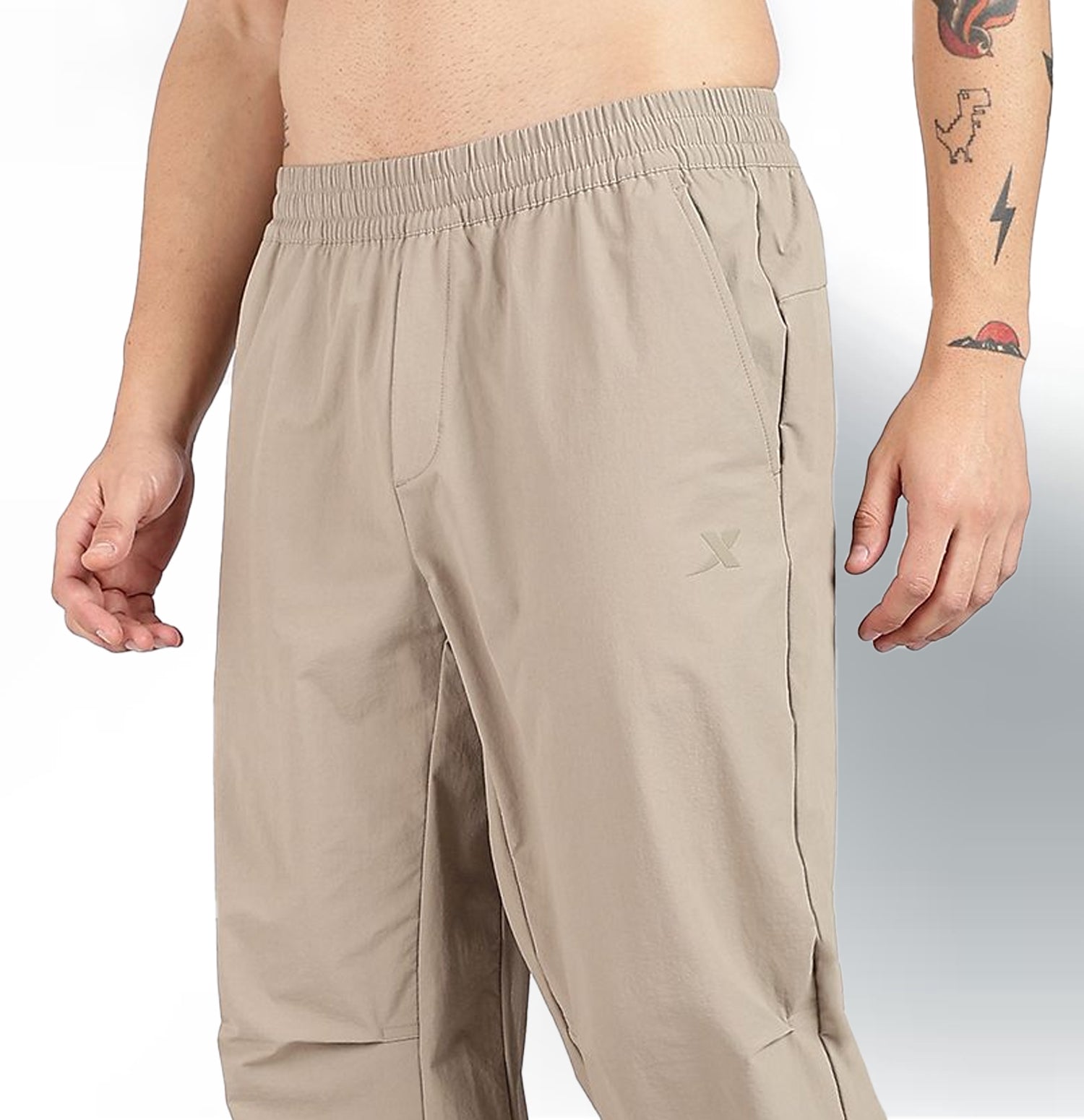 Comfort Woven Quick-Dry Outdoor Pants - Beige
