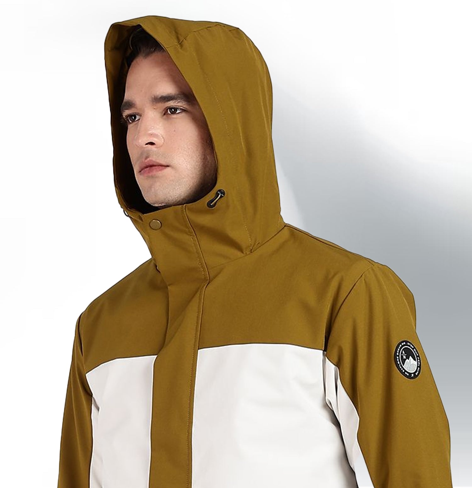 Twinset 3-in-1 Winter Jacket - Brown/White/Black