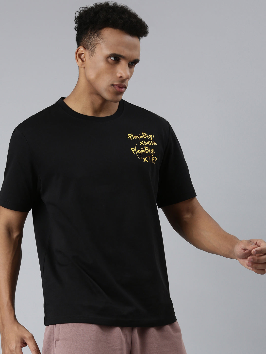 Xtep-Comfort Men Short-sleeve T-shirt
