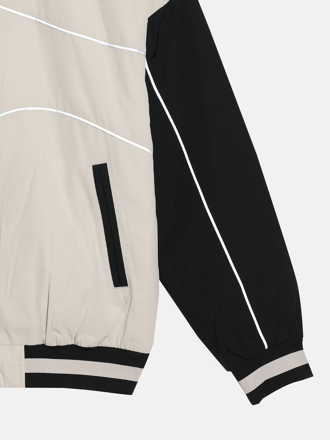 Xtep Colourblocked Cotton-padded Jacket