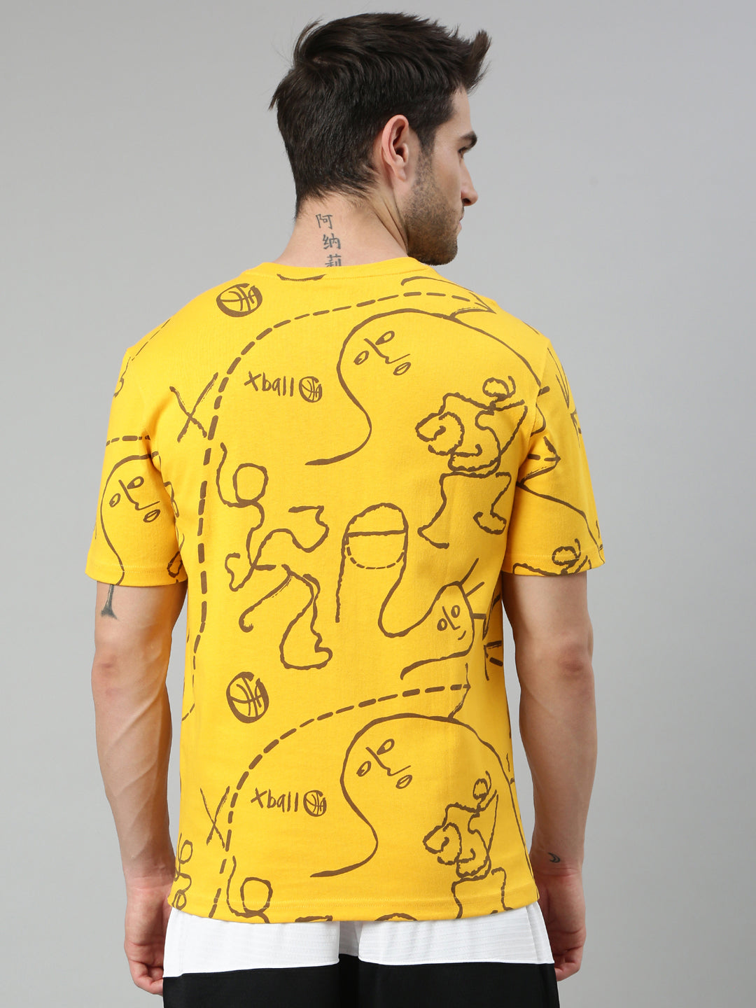 Xtep Men Relaxed Fit Short-sleeve T-shirt