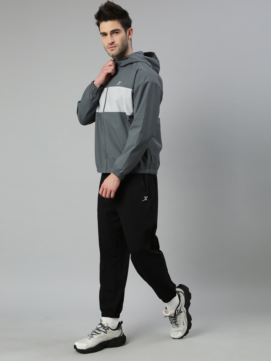 Xtep Men Double Layer Windbreaker Jackets