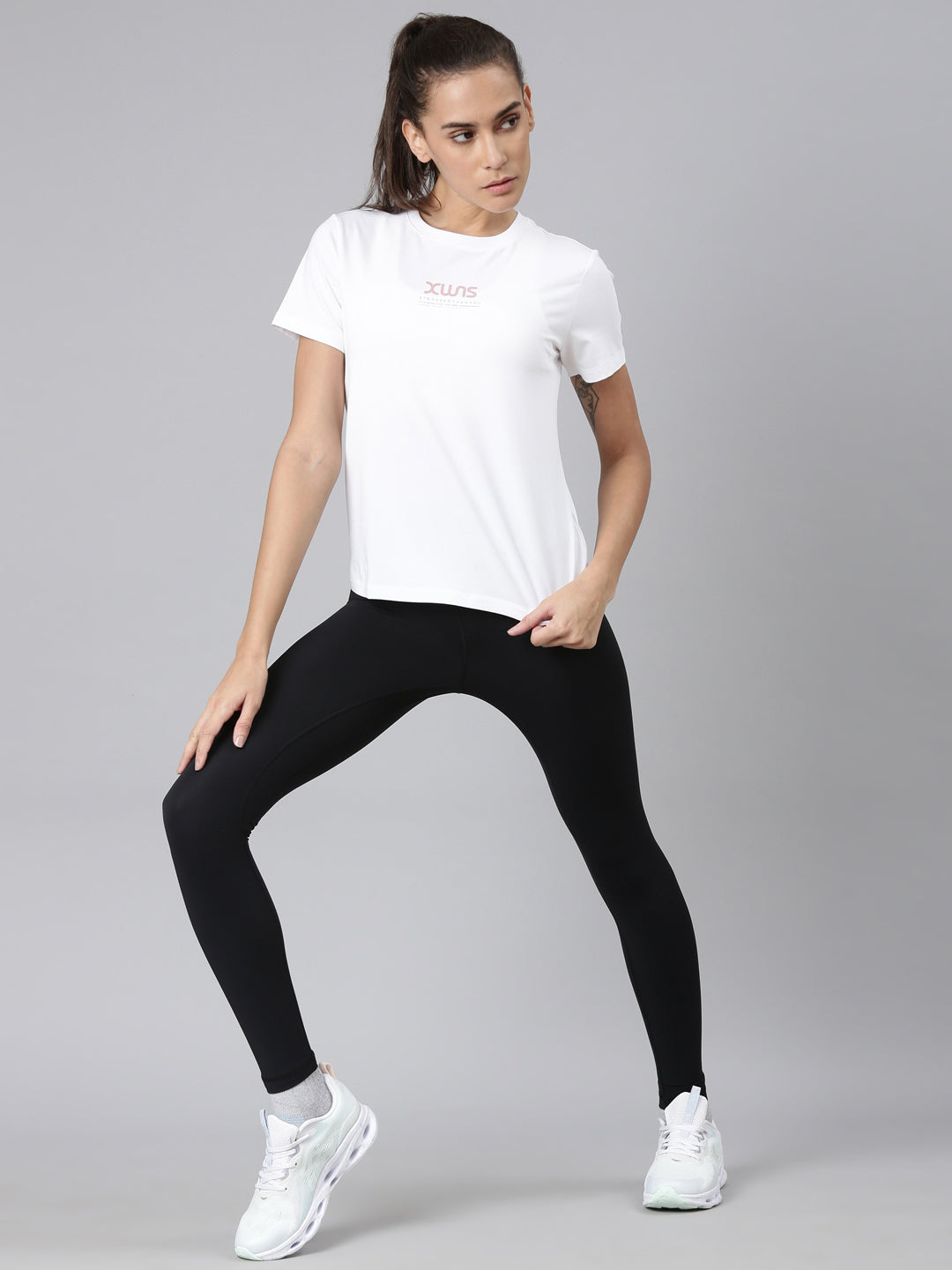 Xtep-Comfort Women Short-sleeve T-shirt