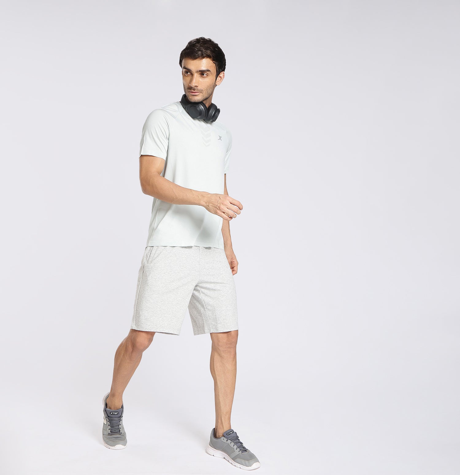 Xtep Men Comfort Quick-Dry Performance Running Tshirt
