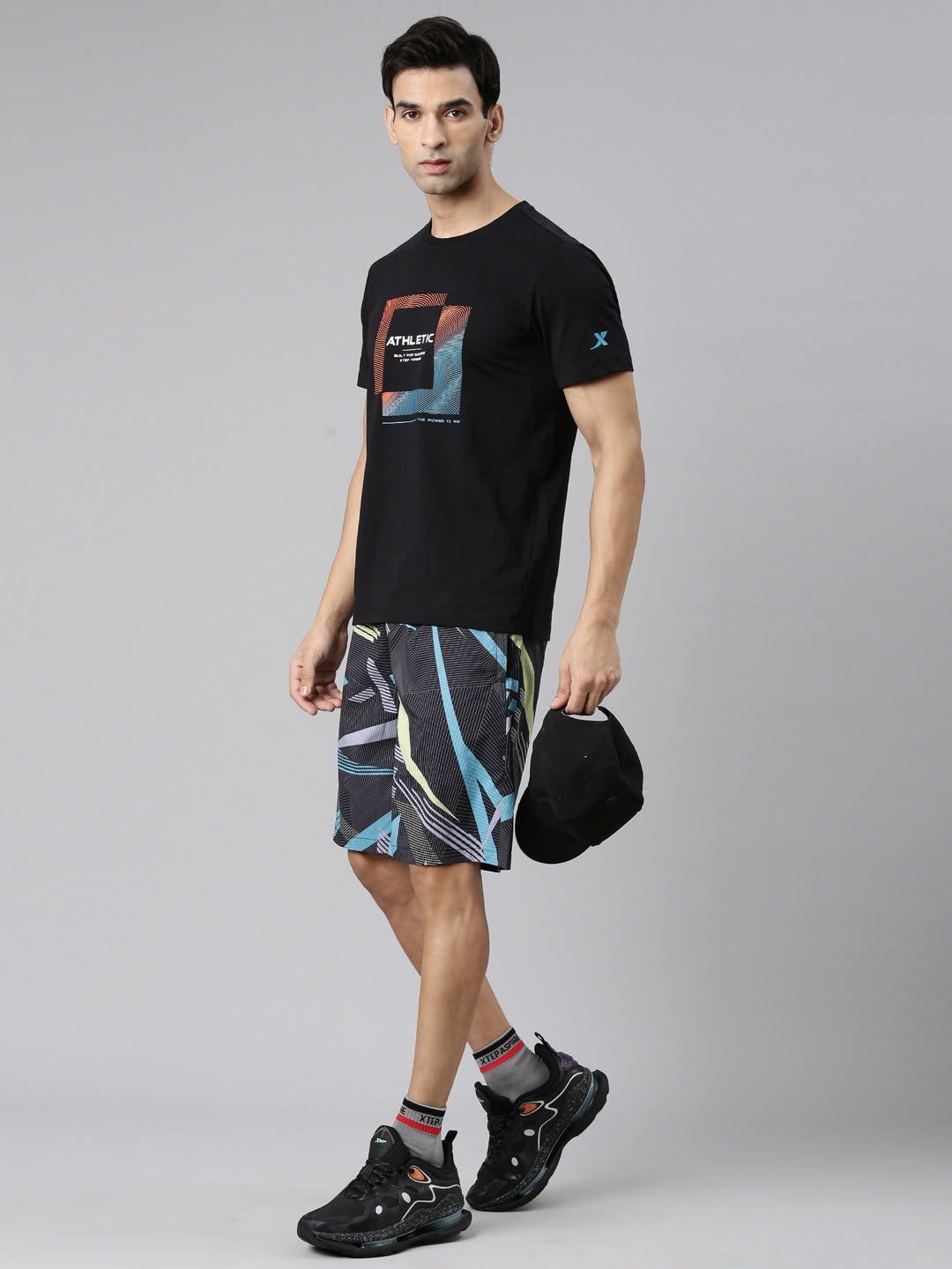 Xtep Men Training Short-sleeve T-shirt