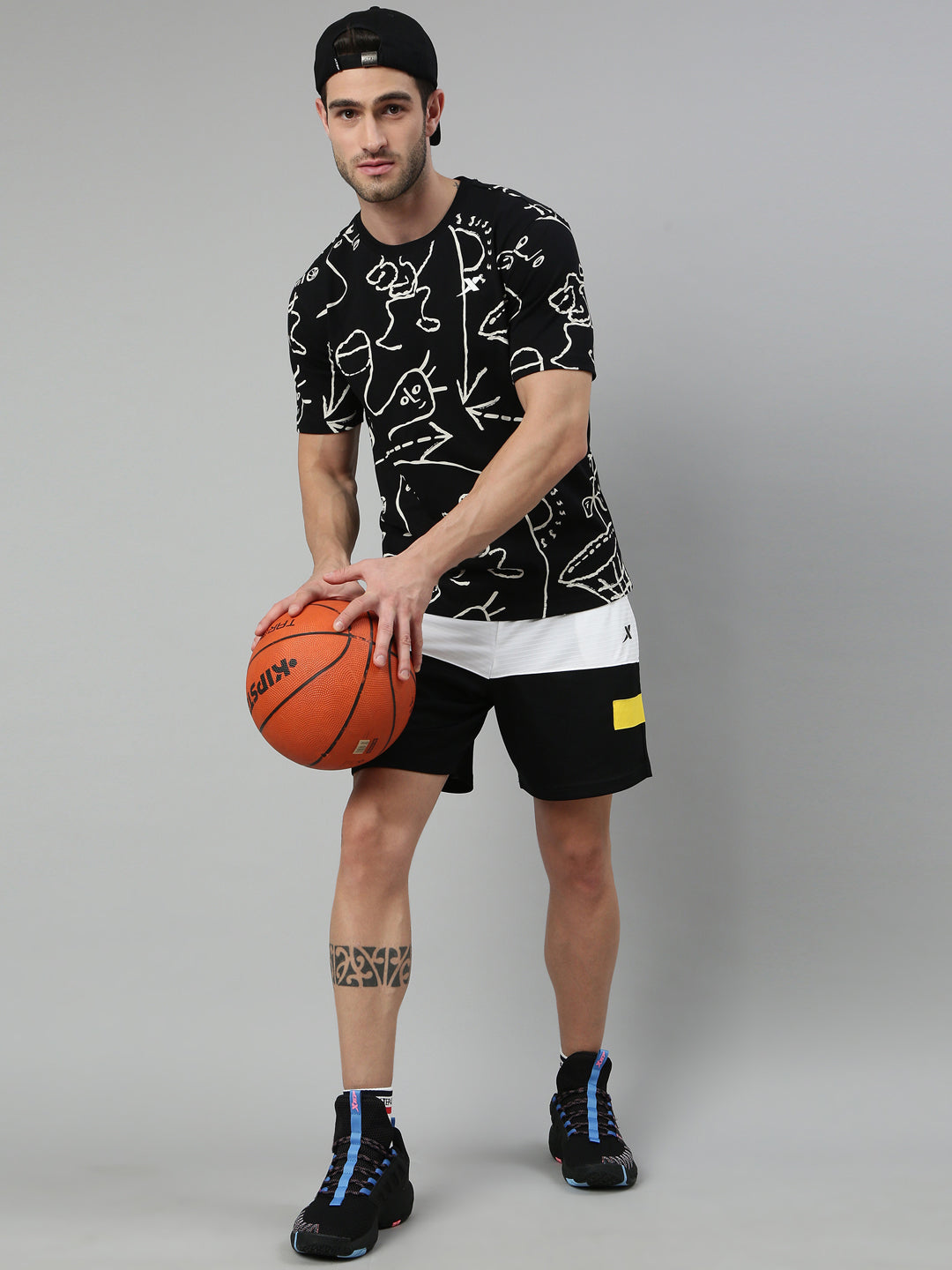 Xtep Men Relaxed Fit Short-sleeve T-shirt
