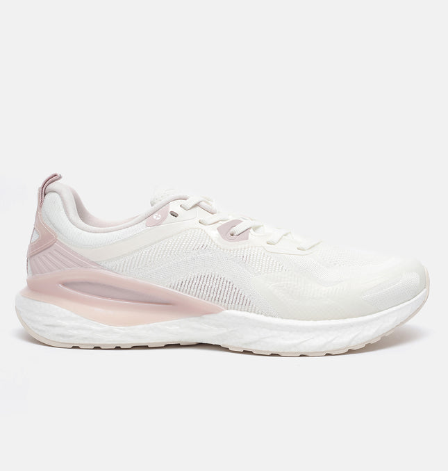 Xtep Women Dynamic Foam Running Shoes - White Pink / 35