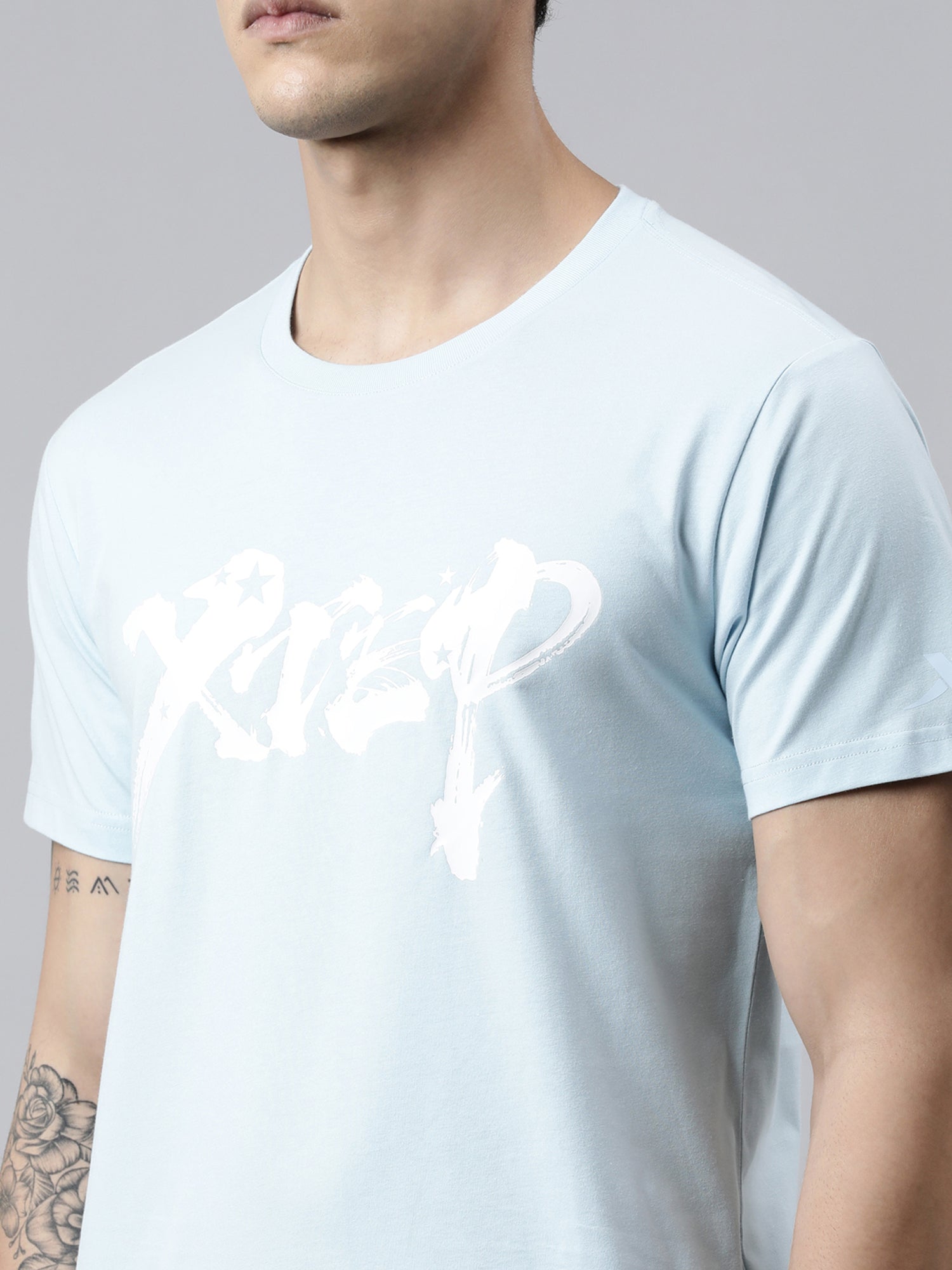 Xtep Men Regular Fit Short-sleeve T-shirt