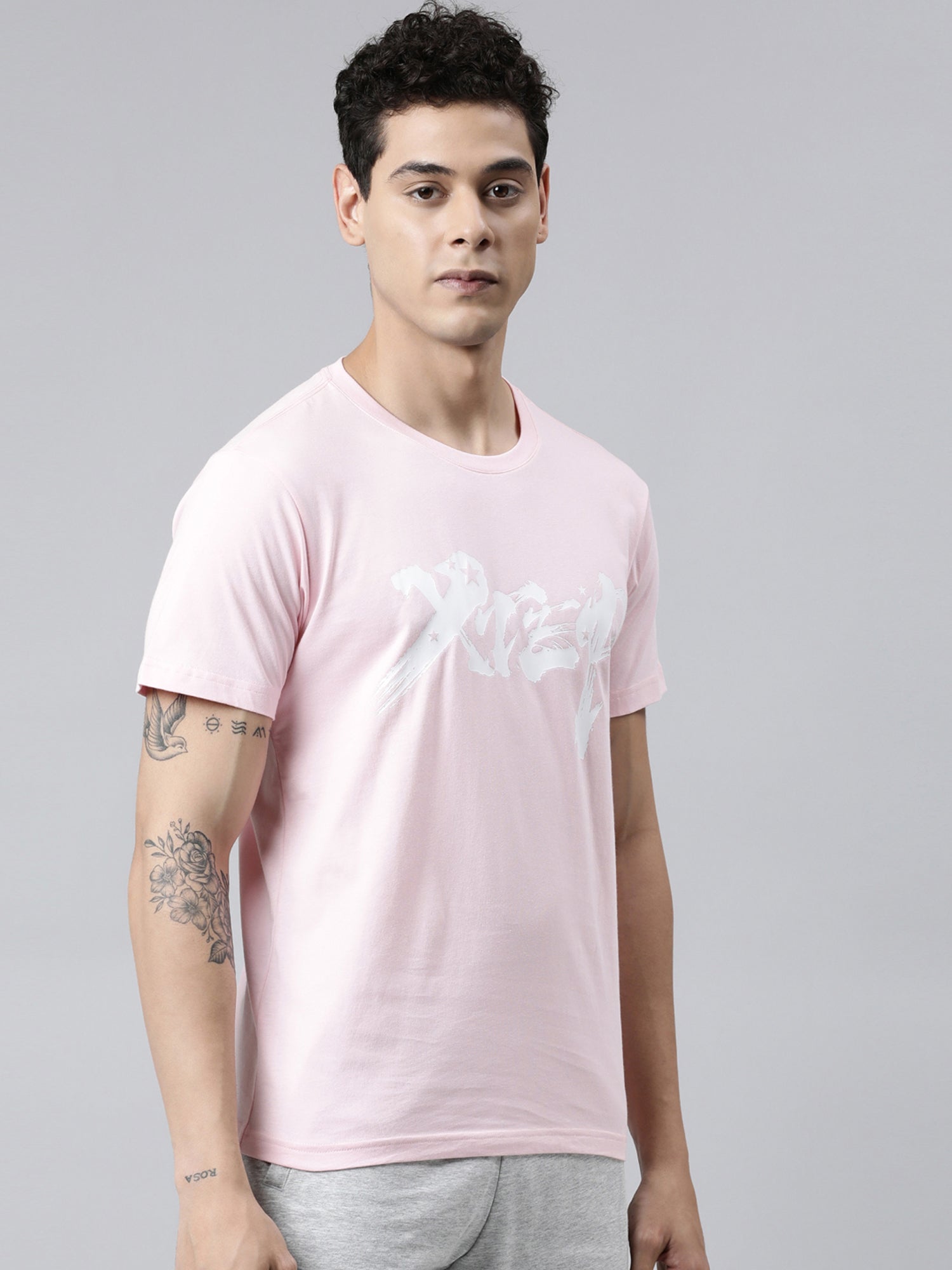Xtep Men Regular Fit Short-sleeve T-shirt