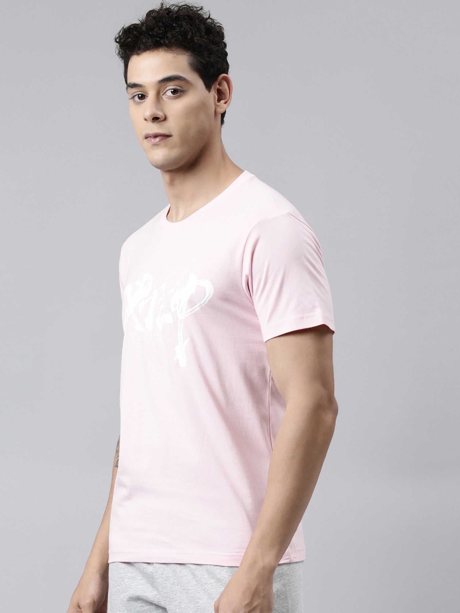Xtep Men Regular Fit Short-sleeve T-shirt