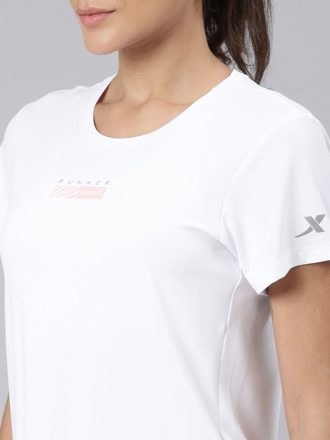 Xtep-Comfort Women Short-sleeve T-shirt