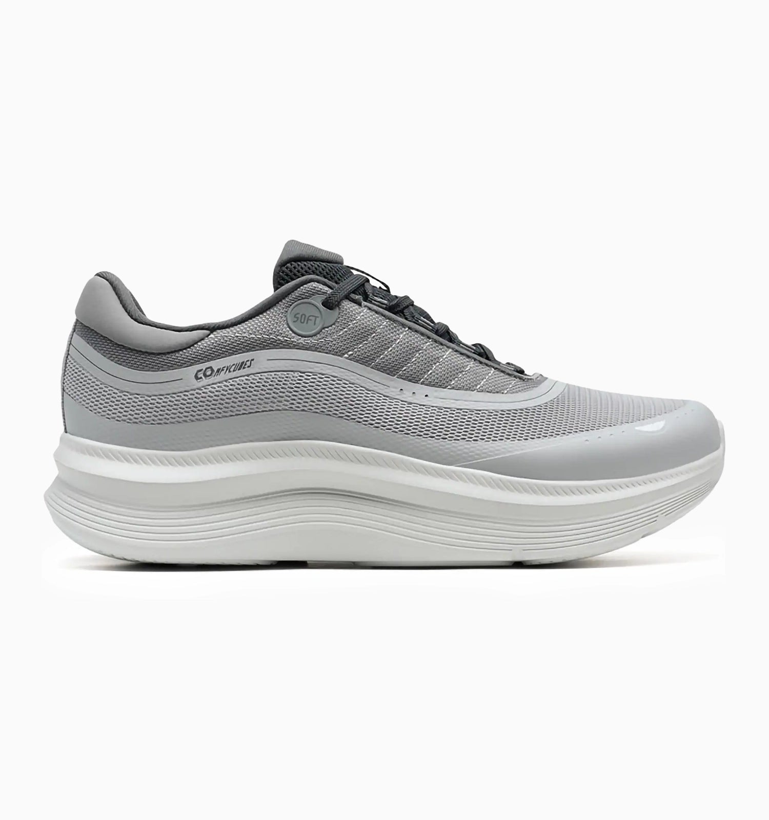 Comfy Cubes Daily Running Shoe - Ash Grey