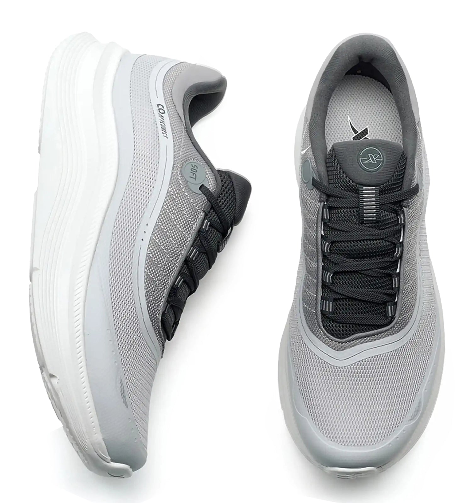 Comfy Cubes Daily Running Shoe - Ash Grey