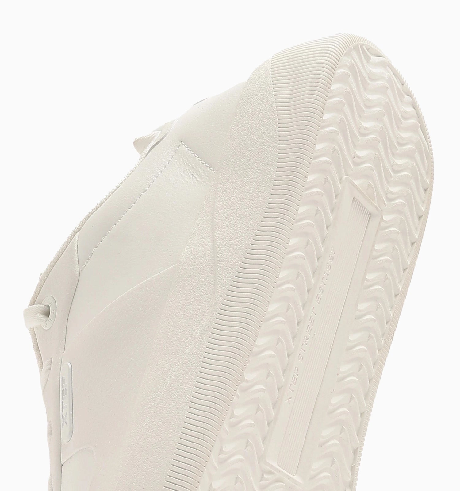 Split Suede Leather Sneakers - Canvas White