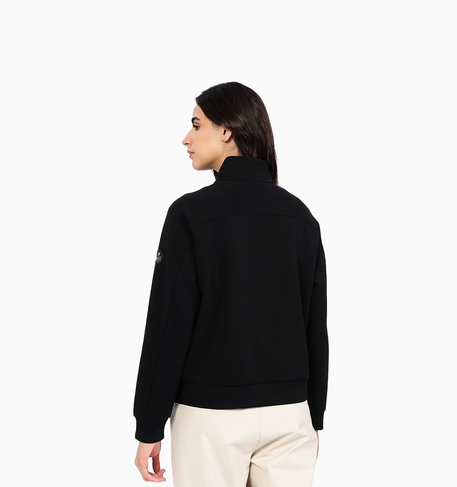 3D Fit Knitted Jacket - Black