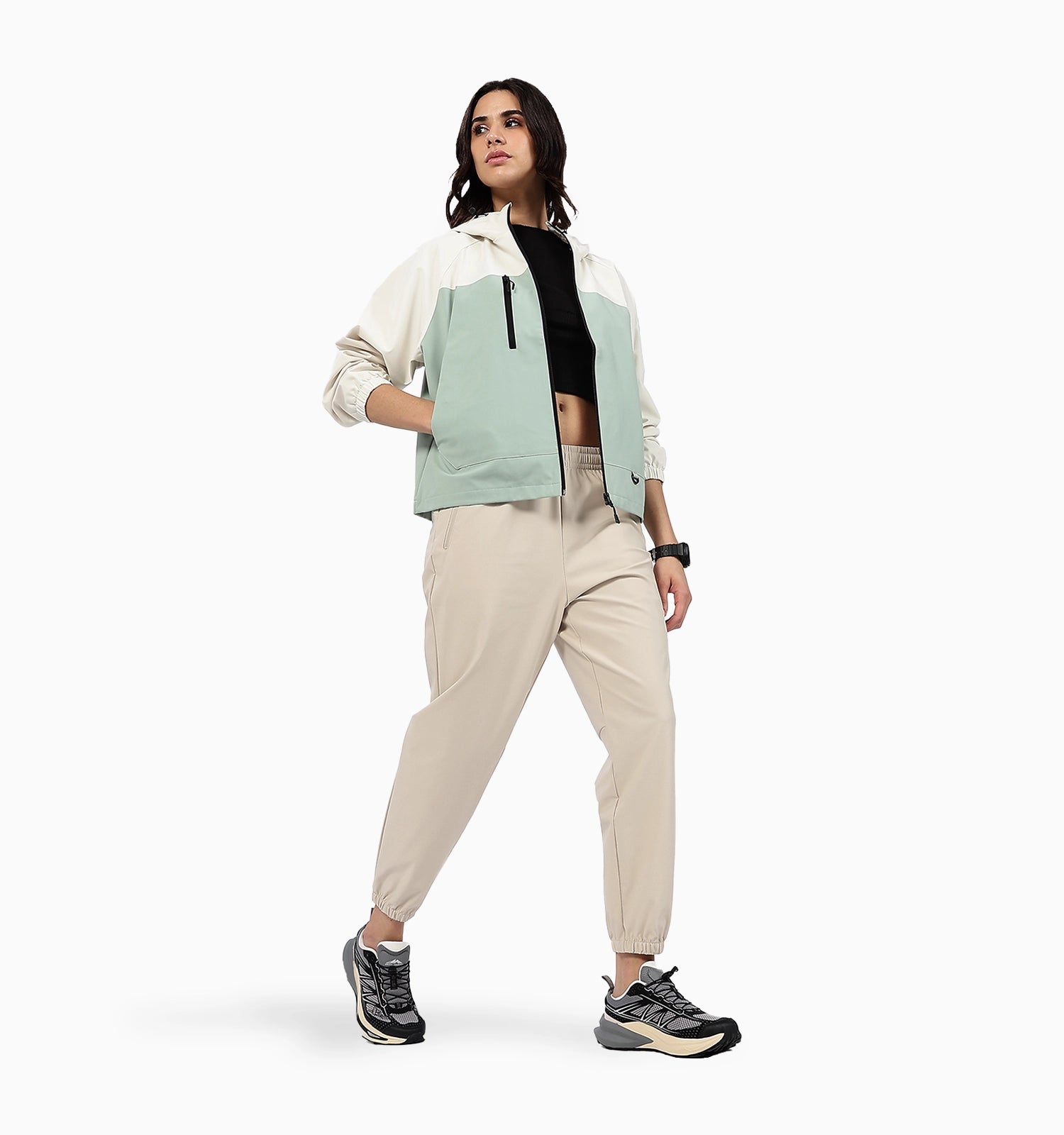 X-Shield Double Layer Windbreaker - Haystack Green