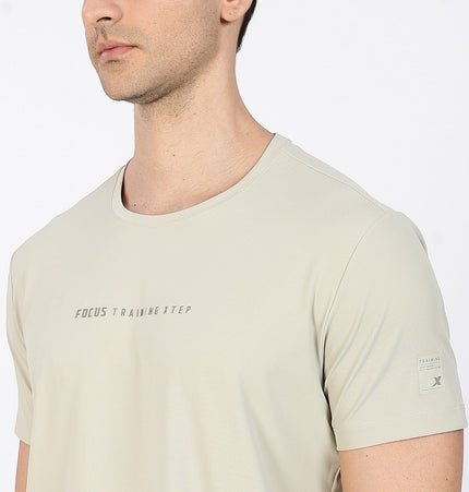 Xtep Men's Ice Cooling  Comfortable Training T-shirt Grey