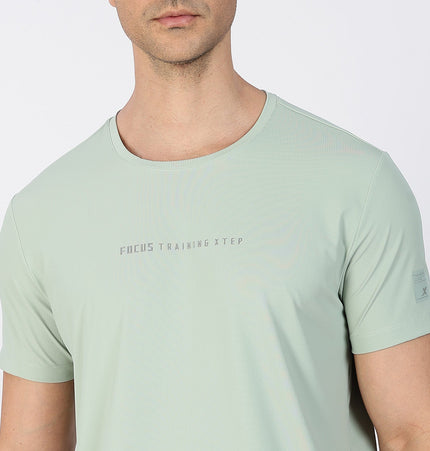 Xtep Men's Ice Cooling  Comfortable Training T-shirt Green