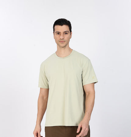 Xtep Men's Quick Dry Moisture Wick Running T-shirt Grey