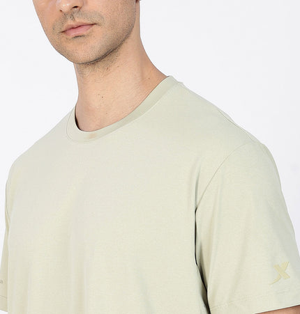 Xtep Men's Quick Dry Moisture Wick Running T-shirt Grey