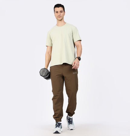 Xtep Men's Quick Dry Moisture Wick Running T-shirt Grey