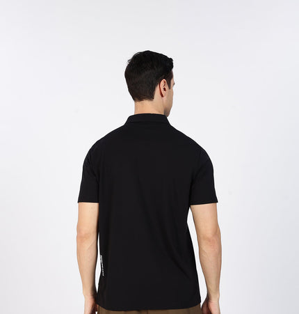 Xtep Men's Cotton Antibacterial Lifestyle T-shirt Black