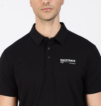 Xtep Men's Cotton Antibacterial Lifestyle T-shirt Black