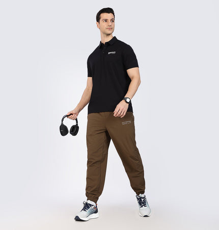 Xtep Men's Cotton Antibacterial Lifestyle T-shirt Black