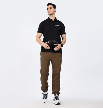 Xtep Men's Cotton Antibacterial Lifestyle T-shirt Black