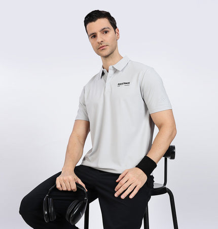 Xtep Men's Cotton Antibacterial Lifestyle T-shirt Grey