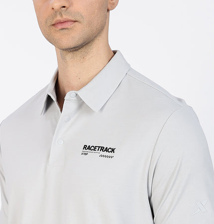 Xtep Men's Cotton Antibacterial Lifestyle T-shirt Grey